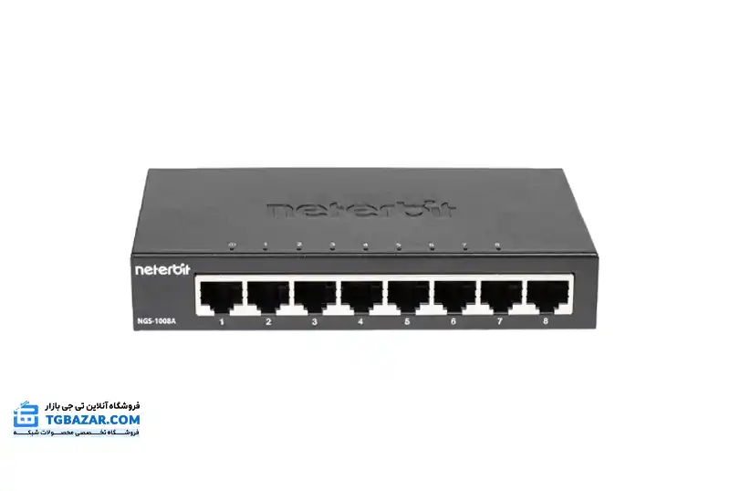 سوئیچ غیرمدیریتی 8 پورت نتربیت Neterbit مدل NGS-1008A