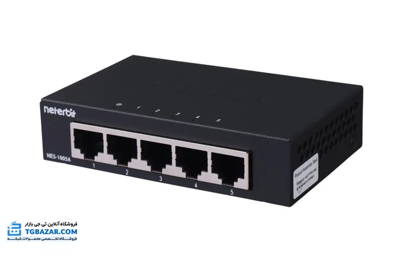 سوئیچ 5 پورت نتربیت مدل Neterbit NES-1005A